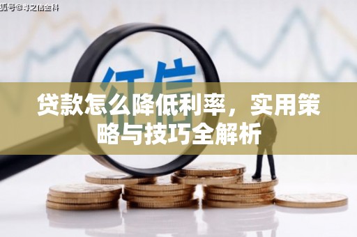 温岭贷款怎么降低利率，实用策略与技巧全解析