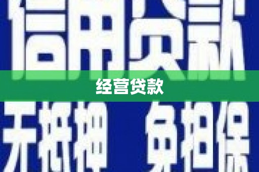 温岭经营贷款