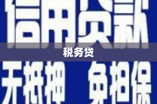 温岭税务贷