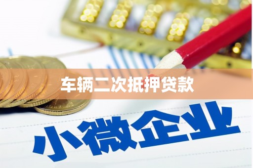 温岭车辆二次抵押贷款