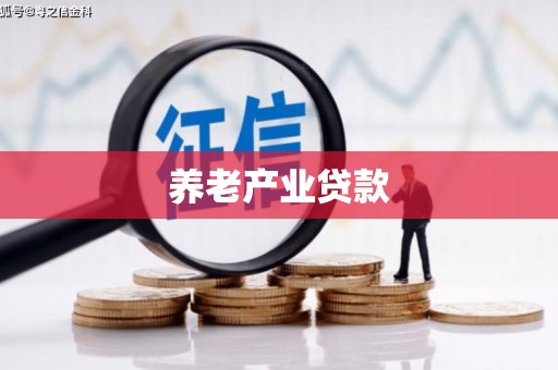 温岭养老产业贷款
