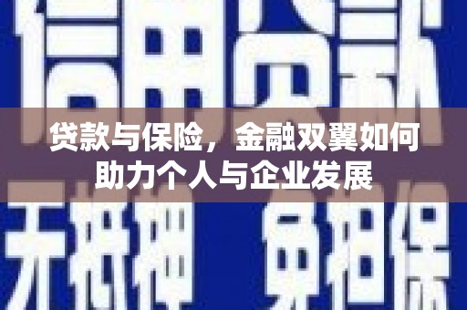 温岭贷款与保险，金融双翼如何助力个人与企业发展