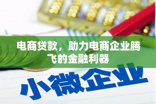 温岭电商贷款，助力电商企业腾飞的金融利器