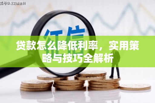 温岭贷款怎么降低利率，实用策略与技巧全解析