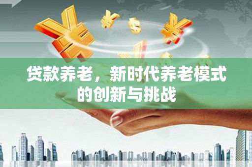 温岭贷款养老，新时代养老模式的创新与挑战