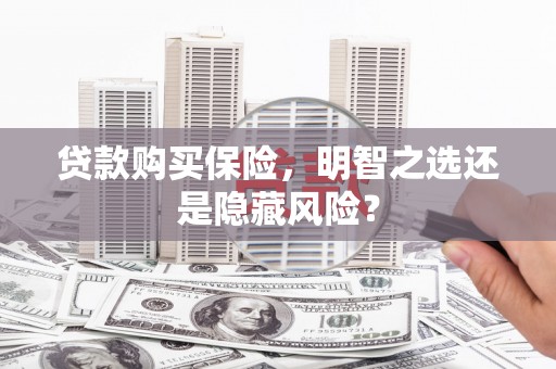 温岭贷款购买保险，明智之选还是隐藏风险？