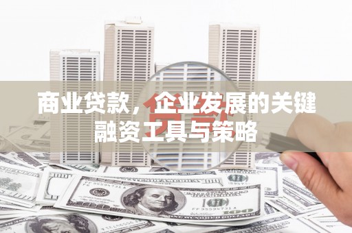 温岭商业贷款，企业发展的关键融资工具与策略