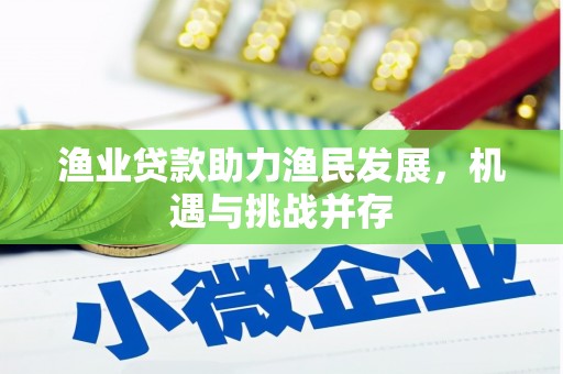 温岭渔业贷款助力渔民发展，机遇与挑战并存