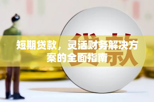 温岭短期贷款，灵活财务解决方案的全面指南