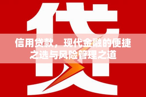 温岭信用贷款，现代金融的便捷之选与风险管理之道