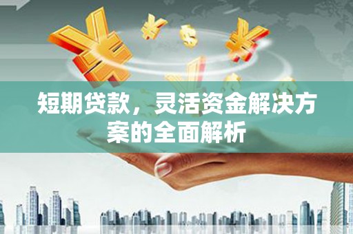 温岭短期贷款，灵活资金解决方案的全面解析
