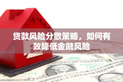 温岭贷款风险分散策略，如何有效降低金融风险