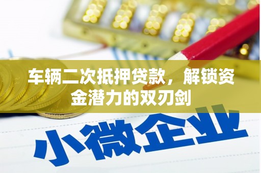温岭车辆二次抵押贷款，解锁资金潜力的双刃剑