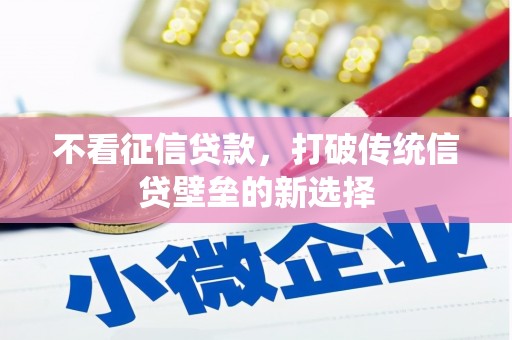 温岭不看征信贷款，打破传统信贷壁垒的新选择