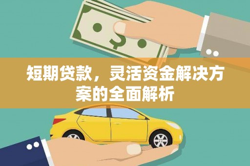 温岭短期贷款，灵活资金解决方案的全面解析