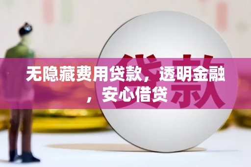 温岭无隐藏费用贷款，透明金融，安心借贷
