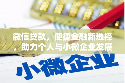 温岭微信贷款，便捷金融新选择，助力个人与小微企业发展