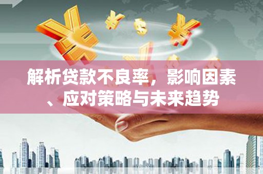 温岭解析贷款不良率，影响因素、应对策略与未来趋势