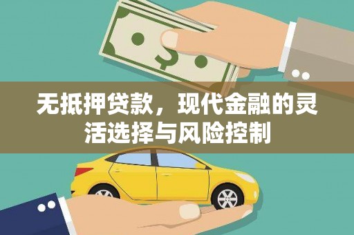 温岭无抵押贷款，现代金融的灵活选择与风险控制