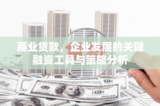 温岭商业贷款，企业发展的关键融资工具与策略分析