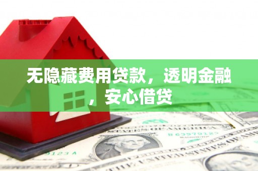 温岭无隐藏费用贷款，透明金融，安心借贷