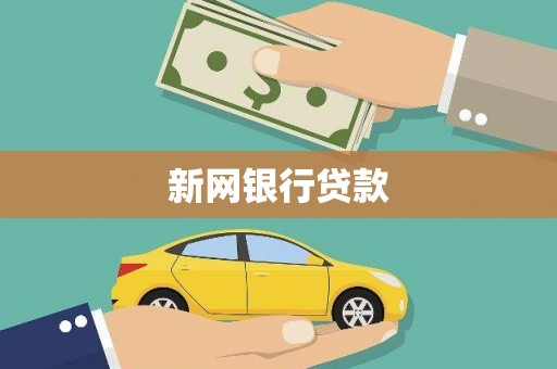 温岭新网银行贷款