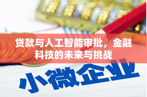 温岭贷款与人工智能审批，金融科技的未来与挑战