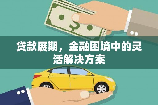 温岭贷款展期，金融困境中的灵活解决方案