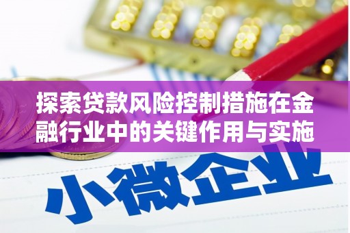 温岭探索贷款风险控制措施在金融行业中的关键作用与实施策略