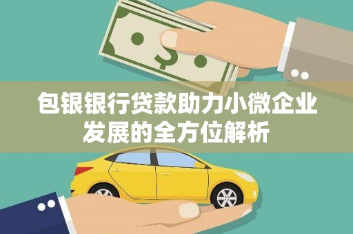 温岭包银银行贷款助力小微企业发展的全方位解析
