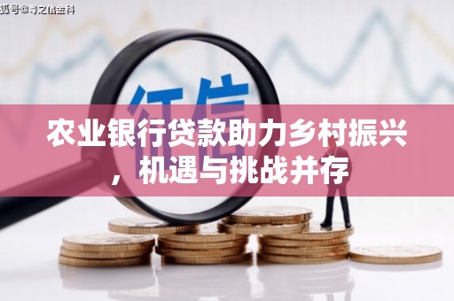 温岭农业银行贷款助力乡村振兴，机遇与挑战并存