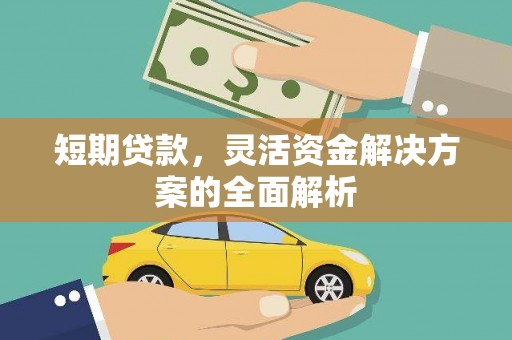 温岭短期贷款，灵活资金解决方案的全面解析