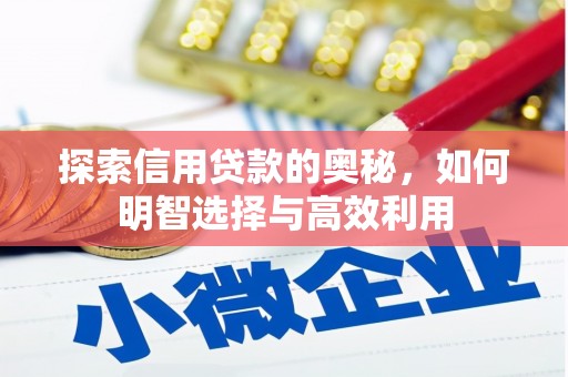 温岭探索信用贷款的奥秘，如何明智选择与高效利用