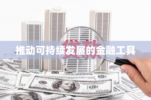 温岭推动可持续发展的金融工具