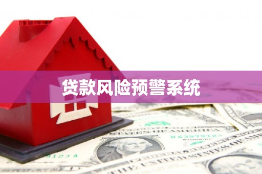 温岭贷款风险预警系统